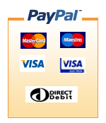 Shop secuely using PayPal